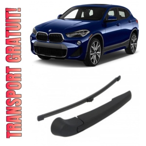 Bmw X2 Brat stergator pentru luneta spate cu lamela 330 mm, compatibil cu Bmw X2 SUV fabricat intre 2018-2023, calitate extra