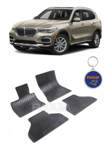 Bmw X5 E70, Suv, fabricat din 04.2007 - 09.2013, set covorase auto dedicate, din cauciuc 100% Premium accesorii pentru autoturismul tau - masina v158394