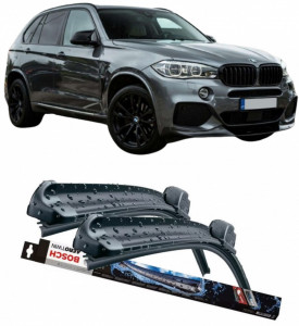 Bmw X5 Set 2 stergatoare parbriz Bosch Bosch Aerotwin 60 cm/50 cm compatibile cu Bmw X5 (F15, F85) din 2013-2018 (60 cm / 50 cm) accesorii pentru autoturismul tau - masina v126480