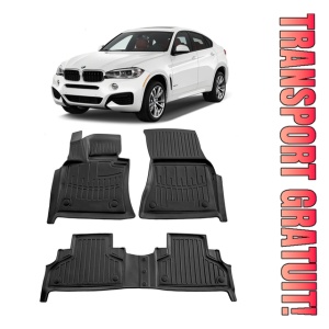 Bmw X6 (F16) (2014-2019) Set covorase auto cauciuc G.Modern Line 3D