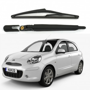 Brat stergator pentru luneta spate cu lamela 305 mm Nissan Micra (K12) 01.02-12.10 accesorii pentru autoturismul tau - masina v224598