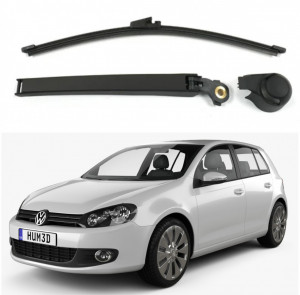 Brat stergator pentru luneta spate cu lamela 330 mm Volkswagen Golf VI 04.09-11.12 accesorii pentru autoturismul tau - masina v224629