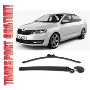 Brat stergator pentru luneta spate cu lamela 400 mm Skoda Rapid 07.12-