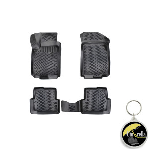 Chevrolet Aveo II2012- Set 4 covorase auto din cauciuc tip tavita premium line 3D accesorii pentru autoturismul tau - masina v242946