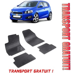 ChEVrolet Aveo T300, Hatchback, fabricat din 06.2011 - Prezent, set covorase auto dedicate, din cauciuc 100% Premium - Transport Gratuit