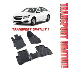 Chevrolet Cruze J3002008-2016 Set 4 covorase auto din cauciuc tip tavita premium line 3D - Transport Gratuit!