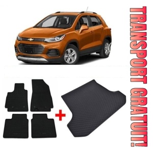 Chevrolet Trax din 05.2013 - 06.2019 Suv *1 , Set Covorase + tavita portbagaj auto