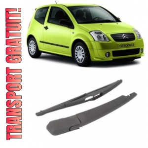 Citroen C2 Brat stergator pentru luneta spate cu lamela 300 mm, compatibil cu Citroen C2 Hatchback fabricat intre 2003-2012, calitate extra