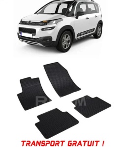 Citroen C3 II, Hatchback, fabricat din 2009 - 12.2016, set covorase auto dedicate, din cauciuc 100% Premium - Transport Gratuit accesorii pentru autoturismul tau - masina v40494