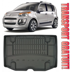 Citroen C3 Picasso Van din 2009 - 10.2017, Tavita Pentru Portbagaj Lux Premium Dedicata, Portbagaj Superior *2 - Img 1
