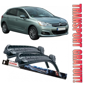 Citroen C4 Set 2 stergatoare parbriz Bosch Bosch Aerotwin compatibile cu Citroen C4 2006-2013 (80 cm / 75 cm)