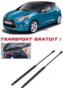 CITROEN DS3 (SA_) - Set 2 amortizoare pentru portbagaj / haion compatibil cu CITROEN DS3 (SA_) fabricat 2009 – 2015 accesorii pentru autoturismul tau - masina v28079