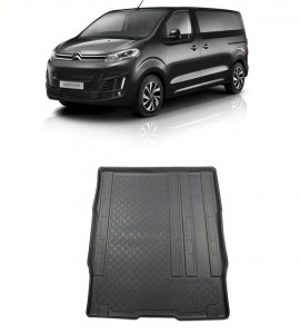 Citroen E-Spacetourer Van din 03.2019 - Prezent, Tavita Pentru Portbagaj Lux Premium Dedicata, Ampatament L2 Mediu In Spatele Randului 2 Scaune Culisate In Fata *2 accesorii pentru autoturismul tau - masina v188838