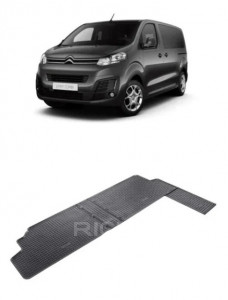 Citroen Jumpy II, Van, fabricat din 2007 - 2016, Rand 2, set covorase auto dedicate, din cauciuc 100% Premium accesorii pentru autoturismul tau - masina v159079