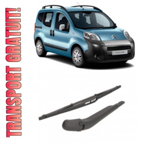 Citroen Nemo MPV Brat stergator pentru luneta spate cu lamela 370 mm, compatibil cu Citroen Nemo MPV van fabricat intre 2009, calitate extra