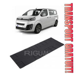 Citroen Spacetourer, Van, fabricat din 01.2016 - Prezent, Rand 3, set covorase auto dedicate, din cauciuc 100% Premium