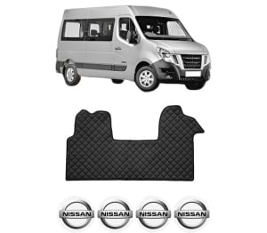 Covoras Camion Tir NISSAN NV400 Bus (X62, X62B) din 2011-2020, Auto, 4x Stickere auto cu NISSAN
