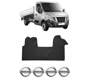Covoras Camion Tir NISSAN NV400 Platform/Chassis (X62, X62B) din 2011-2020, Auto, 4x Stickere auto cu NISSAN
