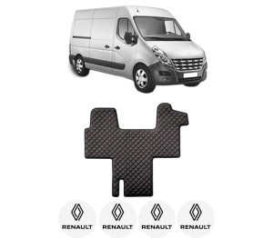 Covoras Camion Tir RENAULT MASTER III Van (FV) din 2010-2019, Auto, 4x Stickere auto cu RENAULT