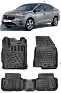 Covorase Auto Dacia Logan III 2020- 2024 Set presuri tavita accesorii pentru autoturismul tau - masina v22312