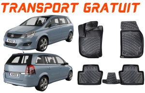 Covorase auto Opel Zafira B 2005-2014 Set presuri auto tip tavita accesorii pentru autoturismul tau - masina v22462