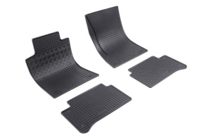 Covorase Mercedes Clasa E W211, Sedan, din 2002 - 02.2009, W210 si set 4 stickere protectie praguri Mercedes accesorii pentru autoturismul tau - masina v3262