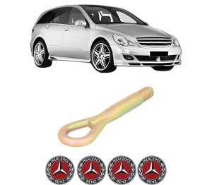 Cui carlig remorcare, tractare auto MERCEDES-BENZ R-CLASS (W251, V251) din 2005-2014, Otel, Cri-Flo, 4 Stickere cu MERCEDES-BENZ - Img 2