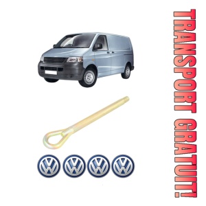 Cui carlig remorcare, tractare auto Volkswagen TRANSPORTER T5 Van (7HA, 7HH, 7EA, 7EH) din 2003-2015, Otel, Cri-Flo, 4 Stickere cu Volkswagen