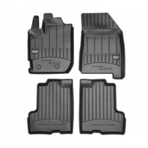 Dacia Duster II, Suv, Din 01.2018 - Prezent , Set Covorase Auto Tip Tavita Premium 3D, din cauciuc accesorii pentru autoturismul tau - masina v174633