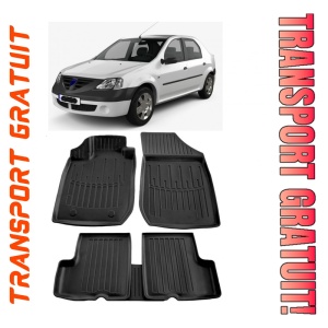 Dacia Logan I (2004-2012) Set covorase auto cauciuc G.Modern Line 3D
