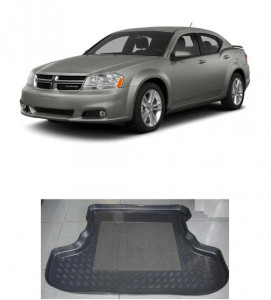 Dodge Avenger Sedan din 2008 - 2014 *1, Tavita Pentru Portbagaj Lux Premium Dedicata, accesorii pentru autoturismul tau - masina v193648