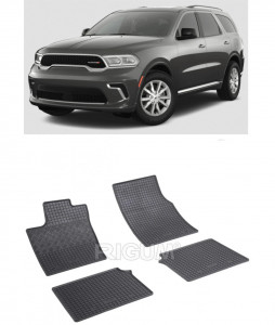 Dodge Durango 3 Wk2 Facelift 2 fabricat din 2021 - Prezent, Suv, set covorase auto dedicate, din cauciuc 100% Premium accesorii pentru autoturismul tau - masina v150021