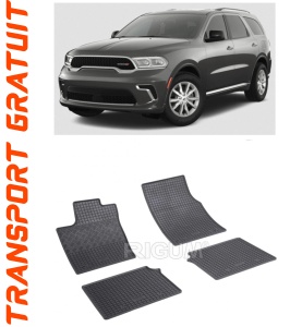 Dodge Durango 3 Wk2 Facelift 2 fabricat din 2021 - Prezent, Suv, set covorase auto dedicate, din cauciuc 100% Premium accesorii pentru autoturismul tau - masina v150020