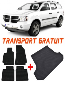 Dodge Durango Set Covorase + tavita portbagaj auto Dodge Durango 3 WK2 Facelift 1, caroserie suv, fabricatie 2014 - 2020, 7 locuri, randul 3 culcat accesorii pentru autoturismul tau - masina v1580