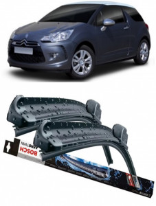Ds Ds 3 Convertible Set 2 stergatoare parbriz Bosch Bosch Aerotwin 60 cm/40 cm compatibile cu Ds Ds 3 Convertible (Sb_) din 2015-2019 (60 cm / 40 cm) accesorii pentru autoturismul tau - masina v122506