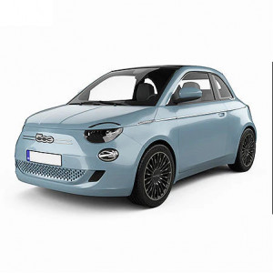 Fiat 500 Electric Din 11.2020 - Prezent, Hatchback, Electric , Set Covorase Auto Tip Tavita Premium 3D, din cauciuc accesorii pentru autoturismul tau - masina v167793
