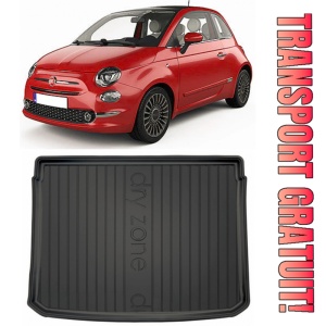Fiat 500X din 01.2015 - Prezent Suv Portbagaj Superior (Roata Rezerva Normala) *1, Tavita Pentru Portbagaj Lux Premium Dedicata,
