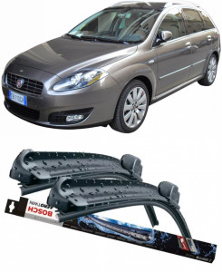Fiat Croma Set 2 stergatoare parbriz Bosch Bosch Aerotwin compatibile cu Fiat Croma 2006-2011 (62.5 cm / 42.5 cm) accesorii pentru autoturismul tau - masina v119612