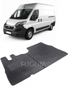 Fiat Ducato II, Van, fabricat din 2002 - 2006, 3 Locuri, set covorase auto dedicate, din cauciuc 100% Premium accesorii pentru autoturismul tau - masina v158574