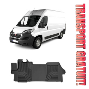 Fiat Ducato III Din 2006 - Prezent, Van , Set Covorase Auto Tip Tavita Premium 3D, din cauciuc