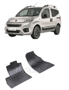 Fiat Fiorino III, Van, fabricat din 06.2008 - Prezent, 2 Locuri, set covorase auto dedicate, din cauciuc 100% Premium accesorii pentru autoturismul tau - masina v158748
