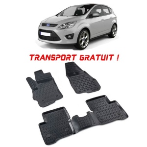 Ford C-Max I 2003-2010 Set 4 covorase auto din cauciuc tip tavita premium line 3D - Transport Gratuit! accesorii pentru autoturismul tau - masina v49183