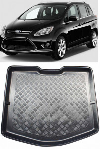 Ford C-Max II Van din 11.2010 - 06.2019, Tavita Pentru Portbagaj Lux Premium Dedicata, Portbagaj Inferior / Kit Reparatie *2 accesorii pentru autoturismul tau - masina v193573