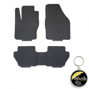 Ford Fiesta (2008-2019) Set 5 covorase auto cauciuc Exclusive Line accesorii pentru autoturismul tau - masina v237834