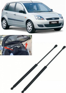 Ford Fiesta VI Set 2 amortizoare pentru portbagaj / haion Krosno compatibil cu Ford Fiesta VI Hatchback fabricat intre 2009 accesorii pentru autoturismul tau - masina v90775