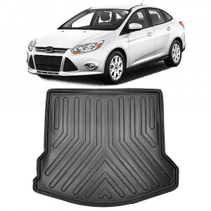 Ford Focus 3 Sedan (Roata De Rezerva Subtire) 2011-2014 Tavita cauciuc pentru protectie portbagaj accesorii pentru autoturismul tau - masina v226319