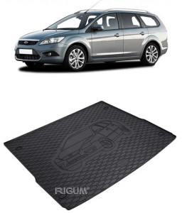 Ford Focus II Combi din 2004 - 02.2011 *3, Tavita Pentru Portbagaj Lux Premium Dedicata, accesorii pentru autoturismul tau - masina v195044