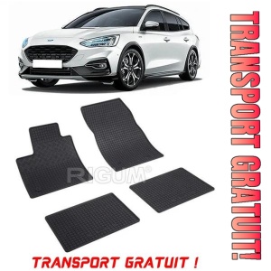 Ford Focus IV ActIVe, Suv, fabricat din 09.2018 - Prezent, set covorase auto dedicate, din cauciuc 100% Premium - Transport Gratuit