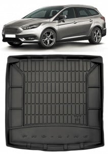 Ford Focus IV Combi din 09.2018 - Prezent, Tavita Pentru Portbagaj Lux Premium Dedicata, Portbagaj Inferior *1 accesorii pentru autoturismul tau - masina v189604