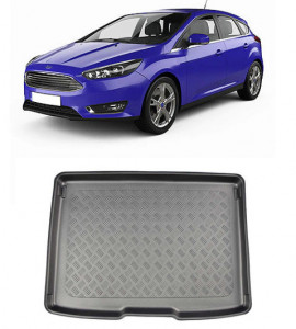 Ford Focus IV Hatchback din 09.2018 - Prezent, Tavita Pentru Portbagaj Lux Premium Dedicata, Portbagaj Superior *4 accesorii pentru autoturismul tau - masina v190355